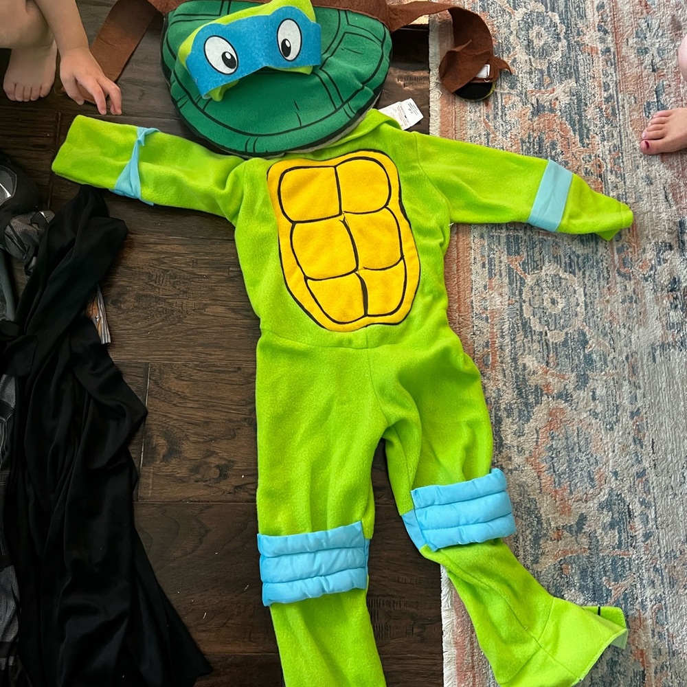 3 piece ninja turtle costume
